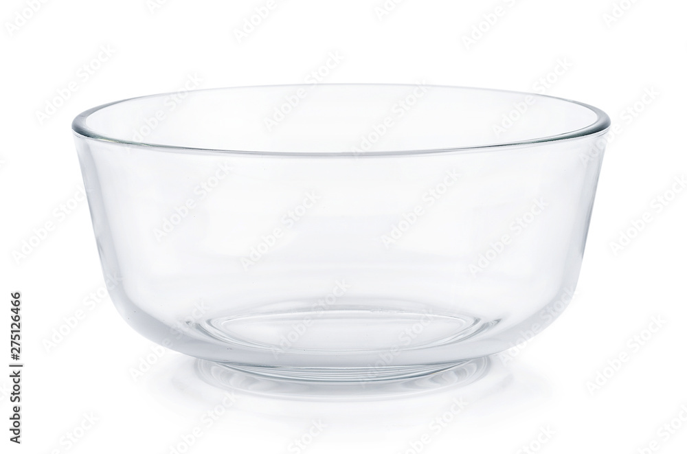 Empty bowl on white background Empty bowl on white background