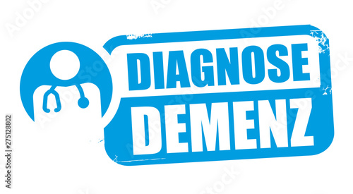Stempel Diagnose Demenz