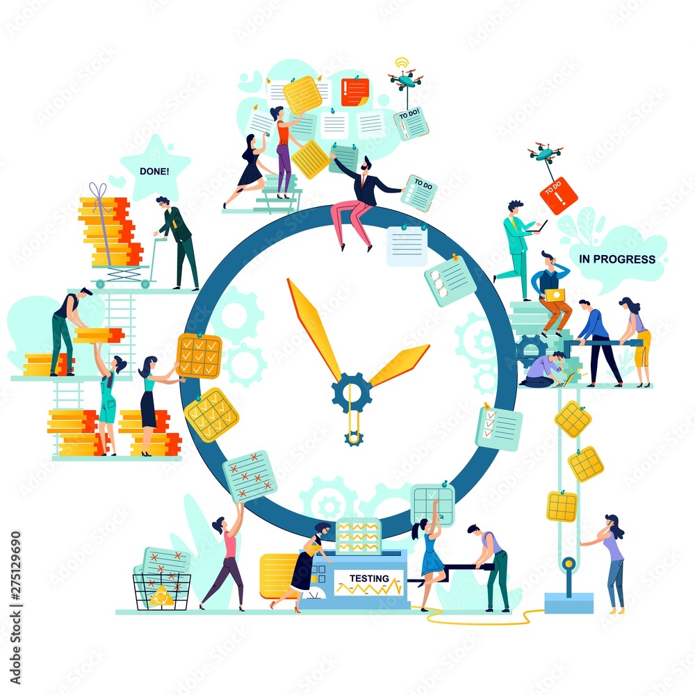 Fototapeta premium Deadline