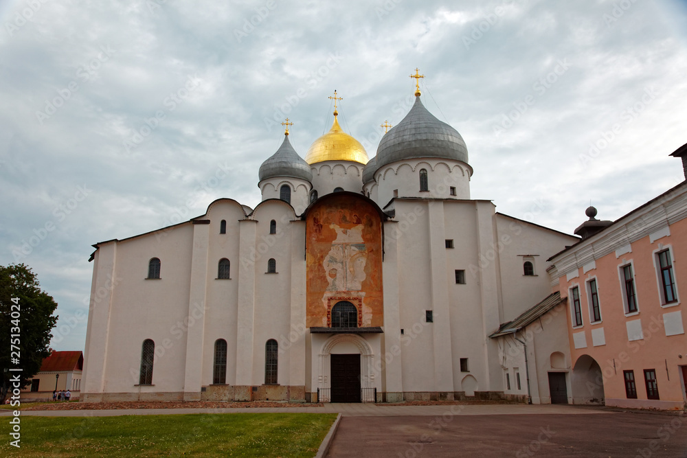 St. Sophia Cathedral in Veliky Novgorod, Russia.