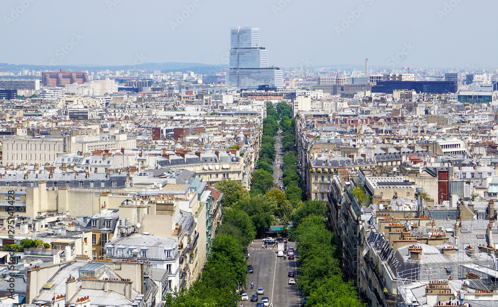 Obraz premium Avenue de Wagram Paris