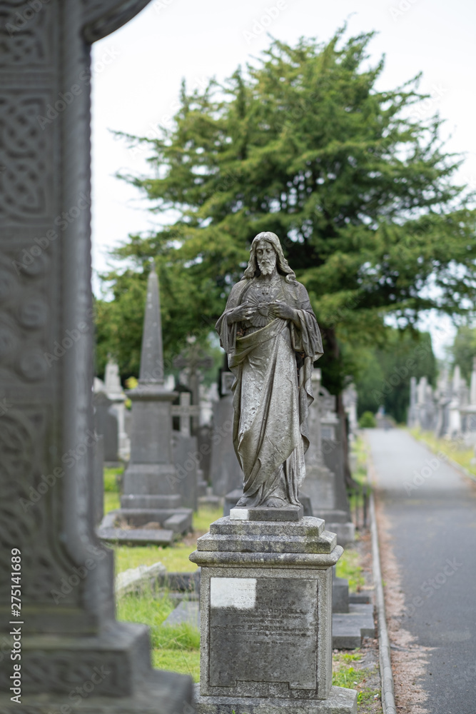 Obraz premium Glasnevin Cementery - Captured at Glasnevin, Dublin 11, Ireland on 23 Jun, 2019
