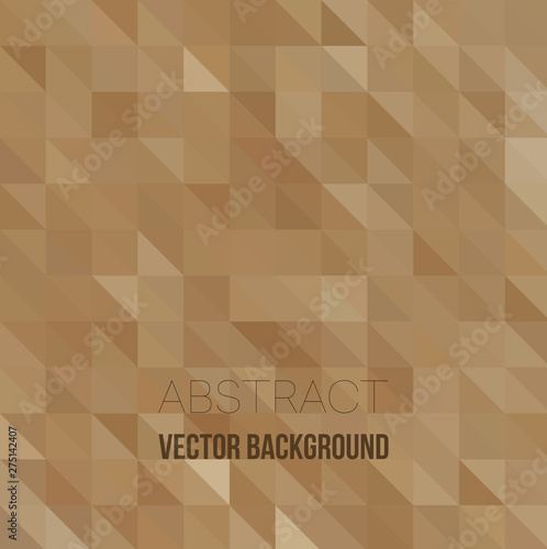 abstract light brown background with white triangle pattern