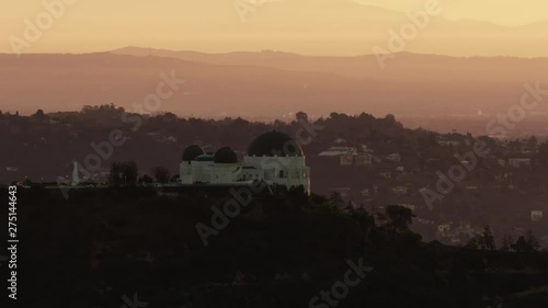 Wallpaper Mural Aerial view at sunrise Griffith Observatory Los Angeles Torontodigital.ca