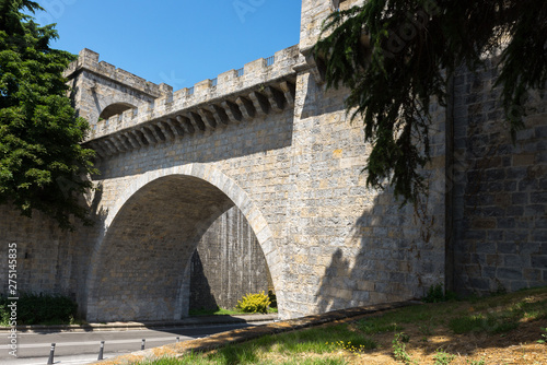 New Gate of Pamplona, Navarre, Spain © Noradoa