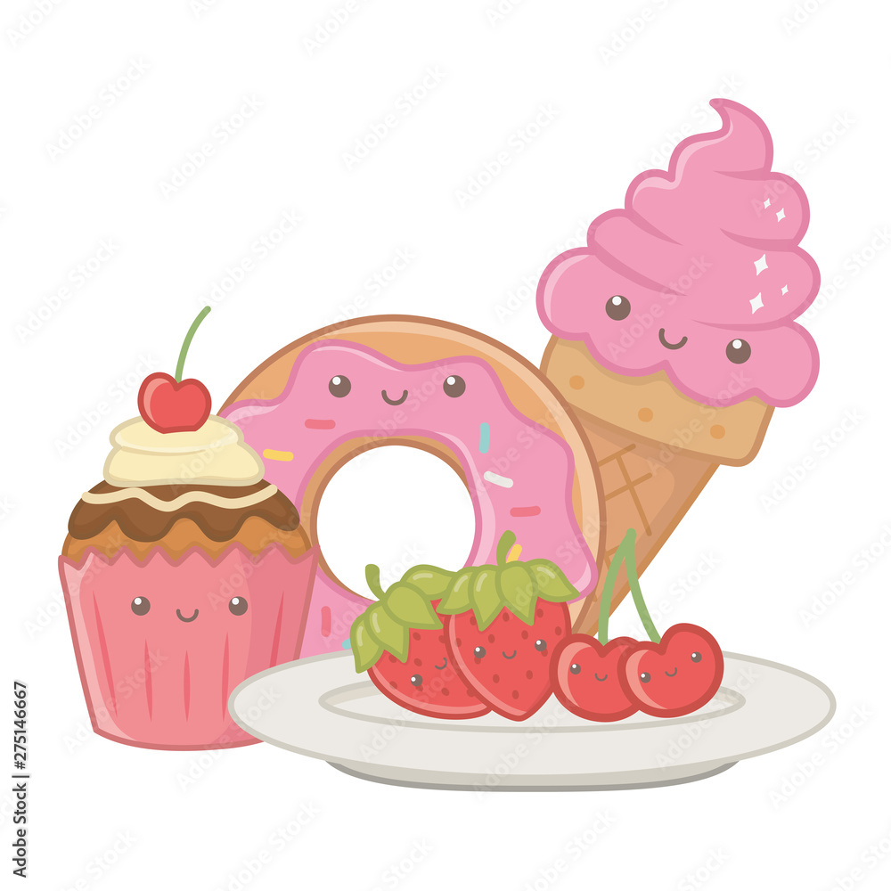Sweet and delicious food design Sweet and delicious food design