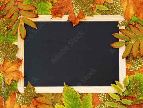 Colorful and golden autumn ...