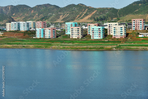 North Korea. Countryside