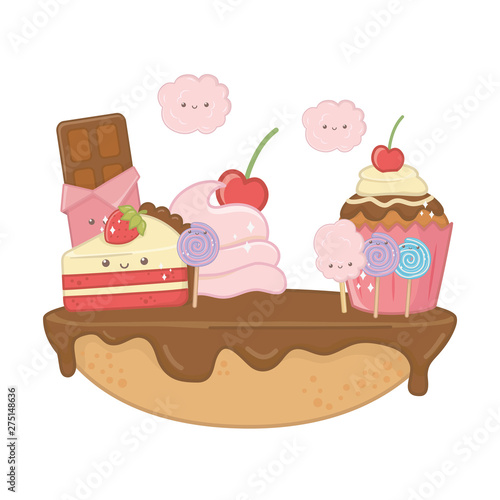 Sweet and delicious food design
