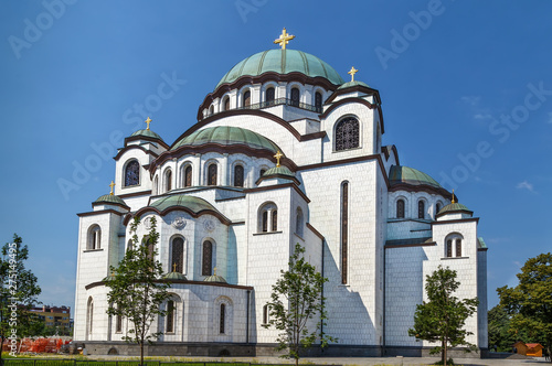 Church of Saint Sava, Belgrade, Serbia © borisb17