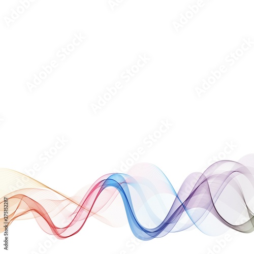 abstract colorful smoke wave background. layout for advertising