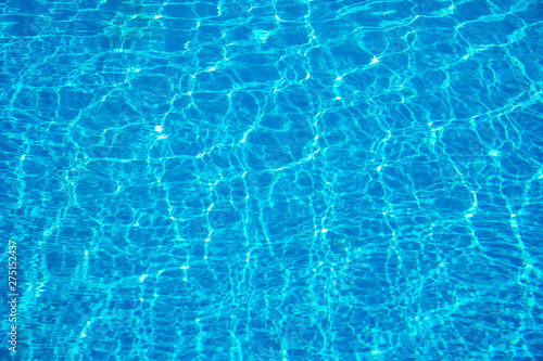 water swimming pool texture and surface water on pool