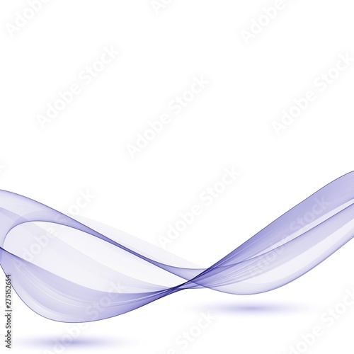 Blue wave background, motion. vector illustration eps 10