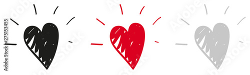 COEUR COLORIÉ