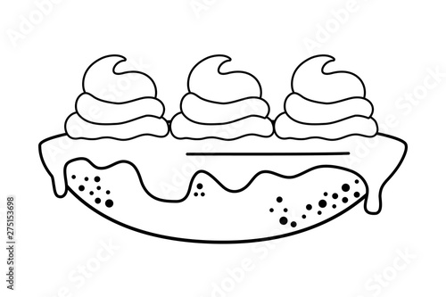 Sweet and delicious cake design