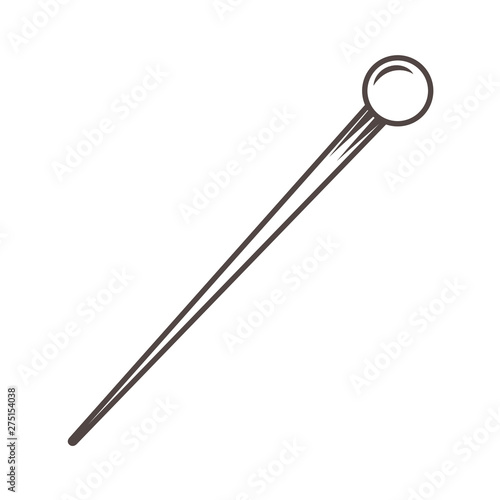 Isolated tailor shop needle tool design