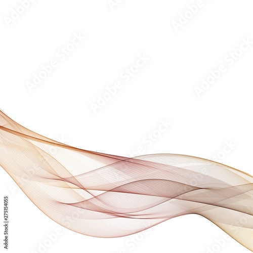 brown wave. vector illustration. abstract background. eps 10