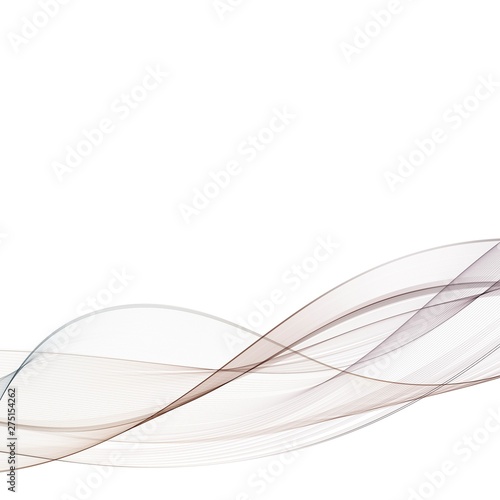 brown wave. vector illustration. abstract background. eps 10