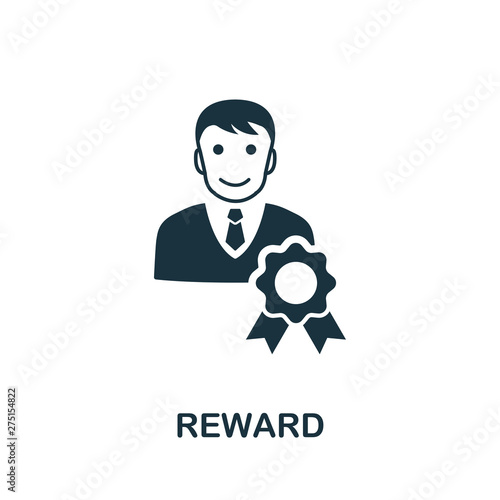 Reward vector icon symbol. Creative sign from gamification icons collection. Filled flat Reward icon for computer and mobile