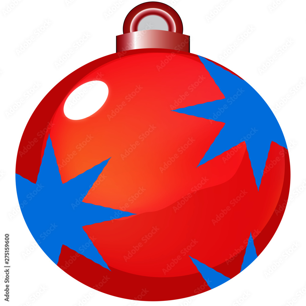 Obraz premium christmas ball