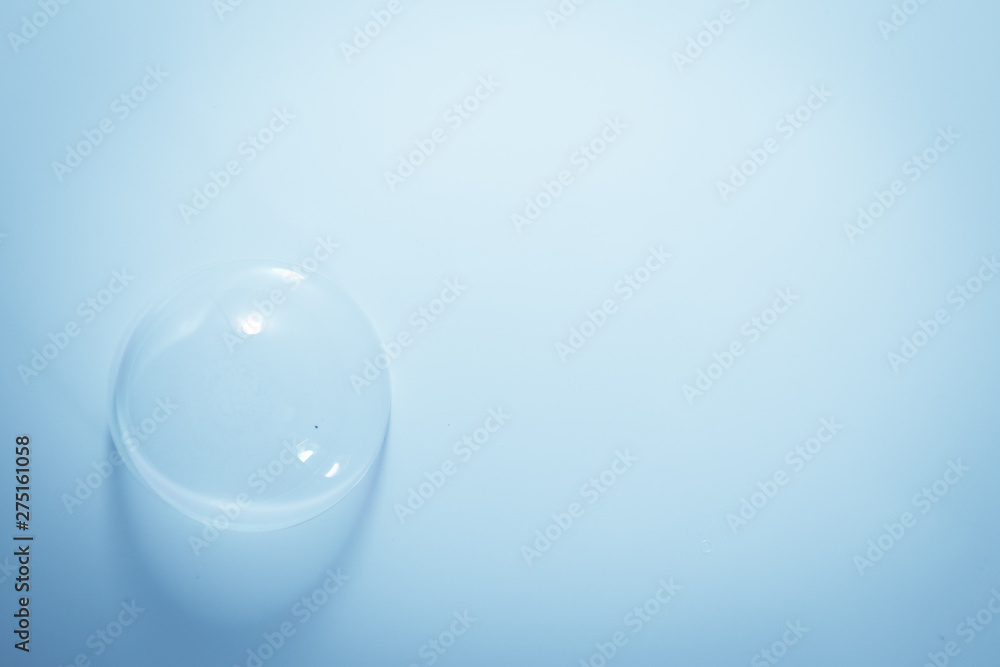 Beautiful abstract close up color blue and white soap bubbles background and wallpaper Beautiful abstract close up color blue and white soap bubbles background and wallpaper