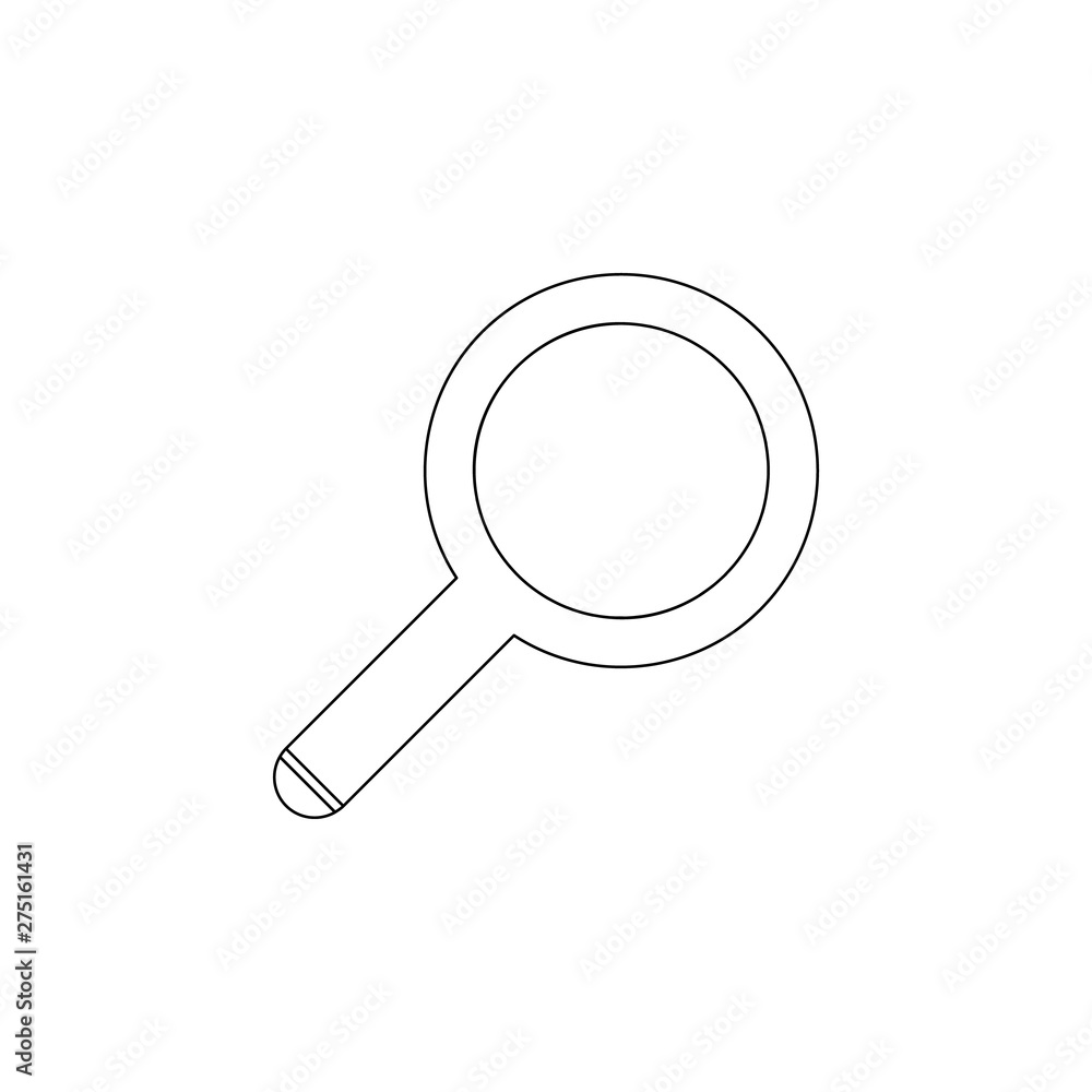 magnifier icon. Element of web for mobile concept and web apps icon. Outline, thin line icon for website design and development, app development magnifier icon. Element of web for mobile concept and web apps icon. Outline, thin line icon for website design and development, app development
