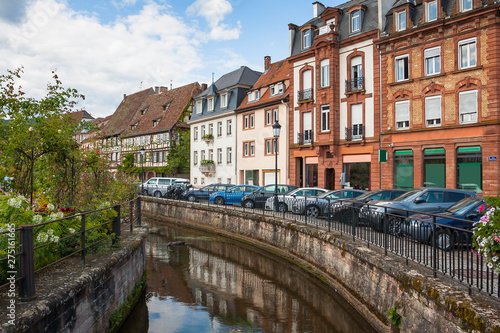 Historical center of the Wissembourg, Alsace, France