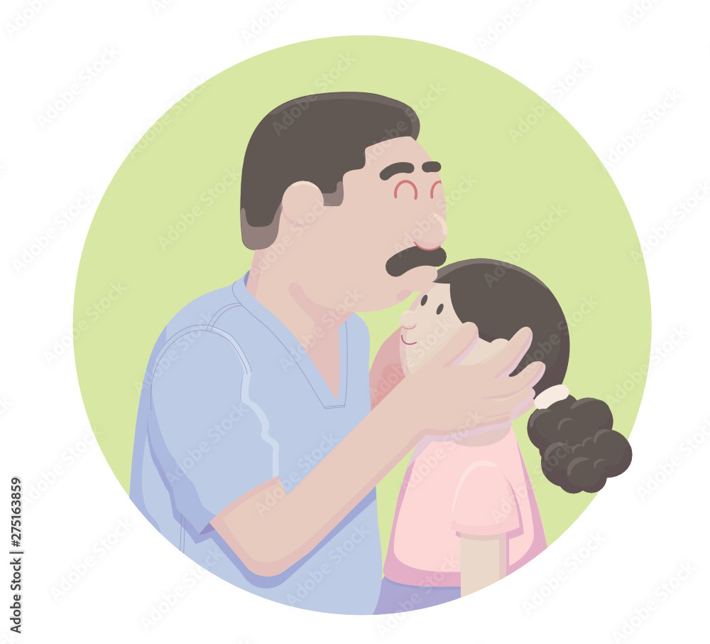 Father's Kiss