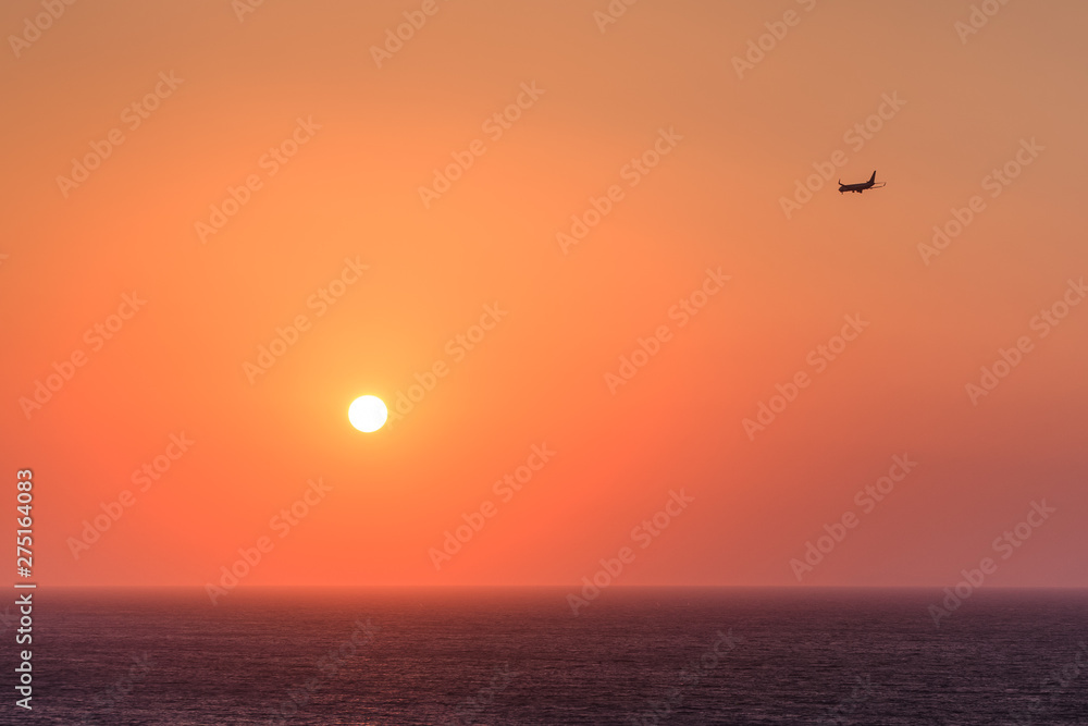 sunrise at sea, Greece