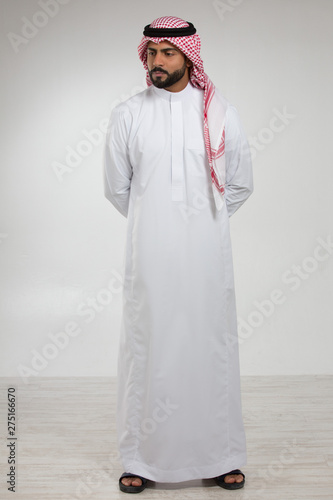 Portrait of an Arab man. photo