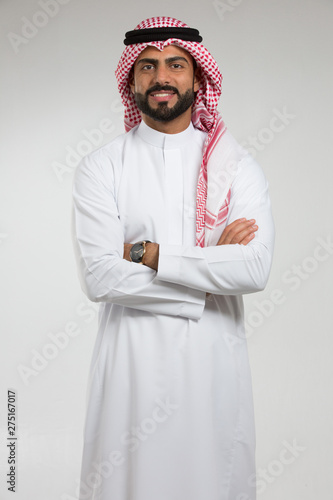 Portrait of an Arab man. photo