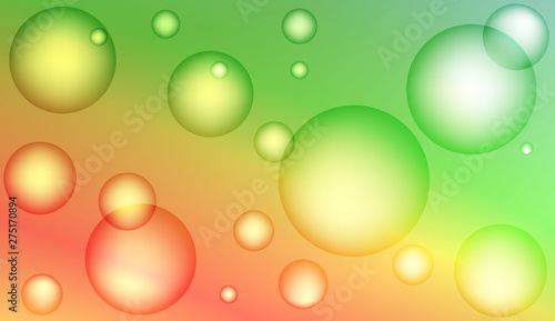 Pastel Multicolored geometric drop abstract background. Design for cover page, poster, banner of websites. Vector illustration.