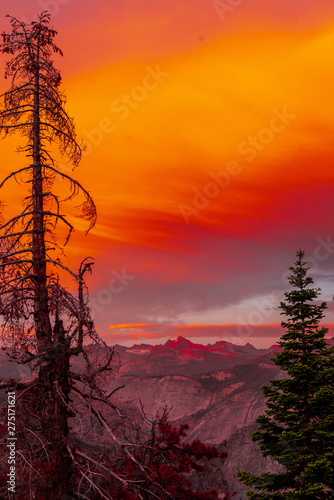 Sunset from Glacier point