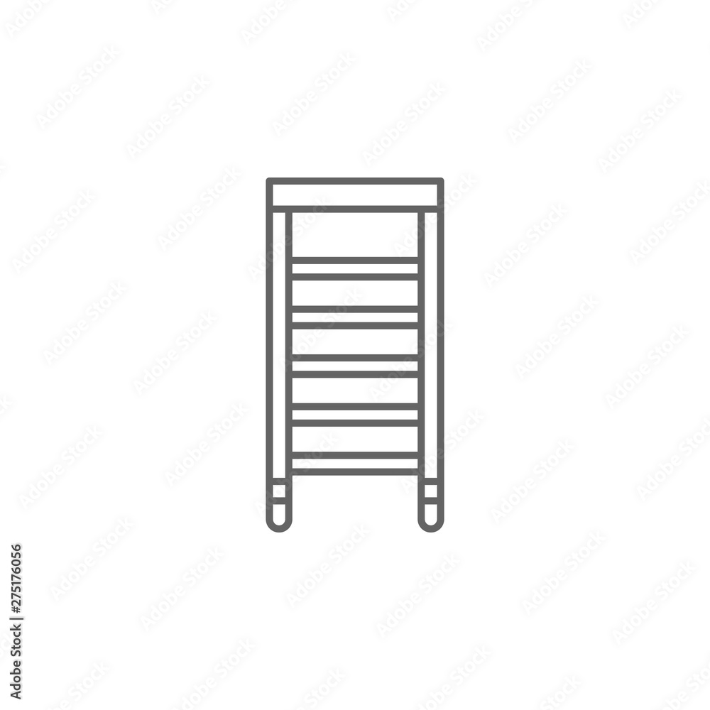 Emergencies, ladder icon. Element of emergencies icon. Thin line icon for website design and development, app development Emergencies, ladder icon. Element of emergencies icon. Thin line icon for website design and development, app development