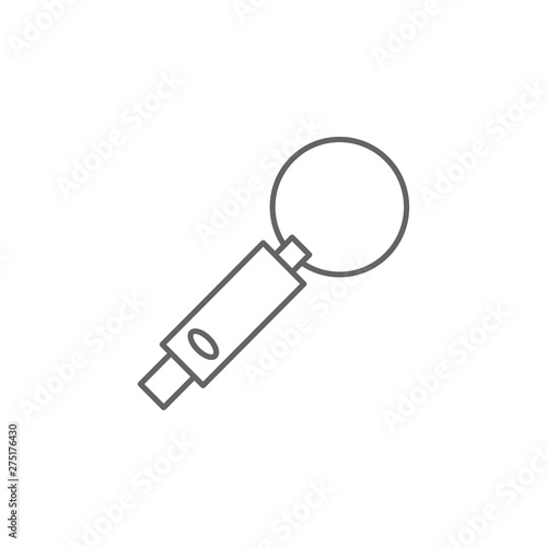 Emergencies, whistle icon. Element of emergencies icon. Thin line icon for website design and development, app development