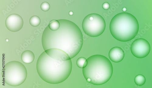 Blurred decorative design with bubbles. For elegant pattern cover book. Vector illustration.