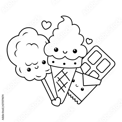 Sweet and delicious food design