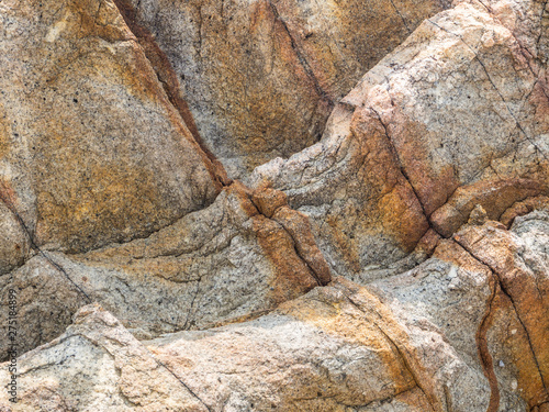 Texture of granite rock in Thailand