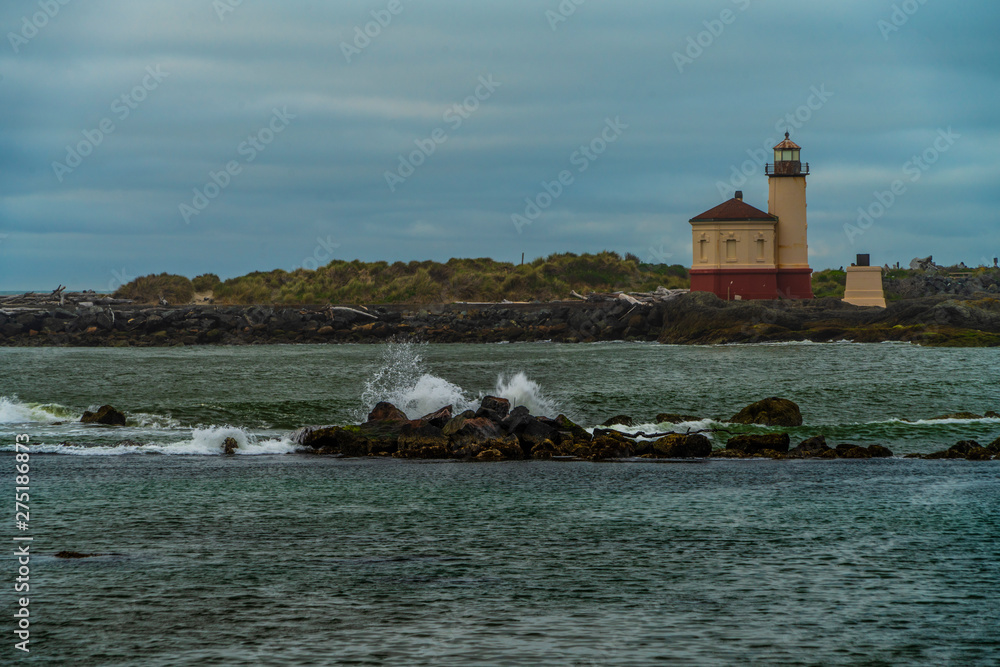 Coquille River Lighthouse, Bandon Oregon, 1895 Coquille River Lighthouse, Bandon Oregon, 1895