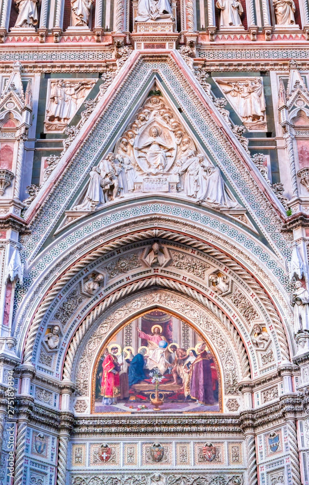 Cathedral of Santa Maria del Fiore in Florence, Italy.