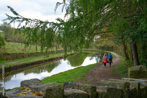 Huddersfield Narrow Canal at Diggle, Saddleworth