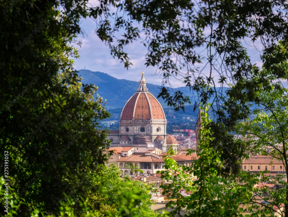 Fototapeta premium Cathedral of Santa Maria del Fiore in Florence, Italy.