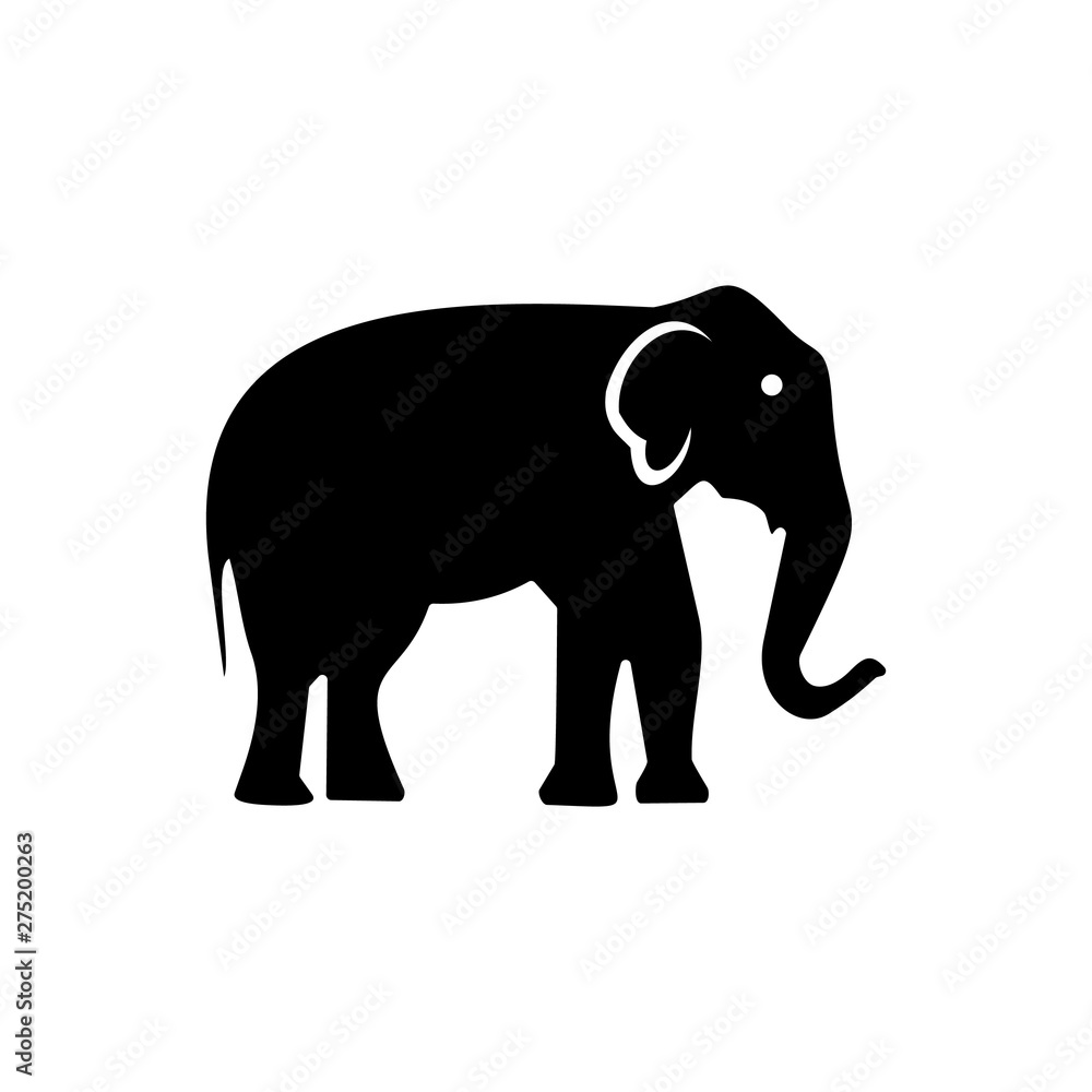 elephant simple icon