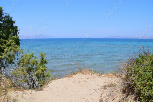 Beach and sea on the island Kos in Greece © Elmar Kriegner