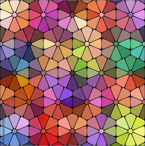 color mosaic pattern. colorful stones - Vektorgrafik. eps 10