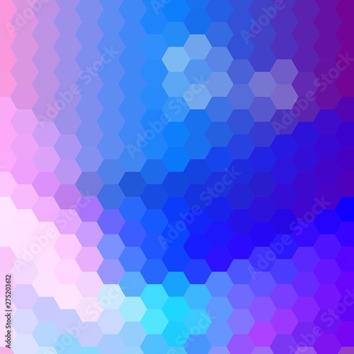 bright abstract vector background. blue-purple honeycomb - Vektorgrafik. eps 10