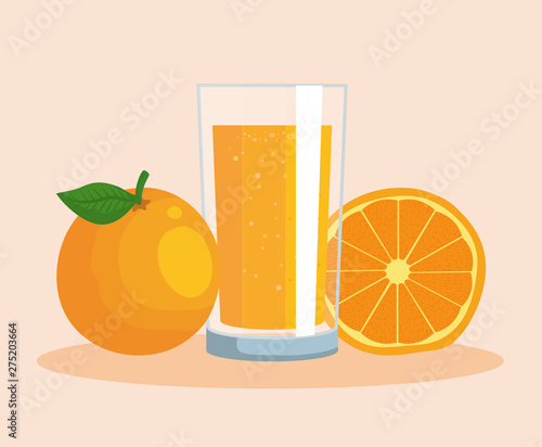 orange fruit and juice organic nutrition