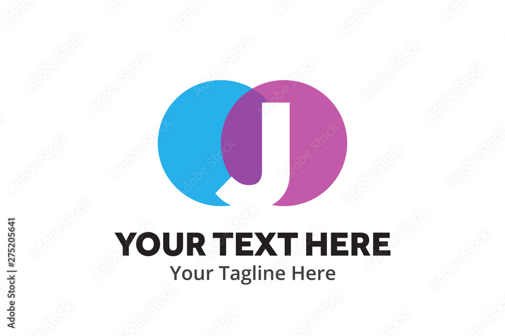 alphabetical j letter logo creative design in flat style with color alphabetical j letter logo creative design in flat style with color