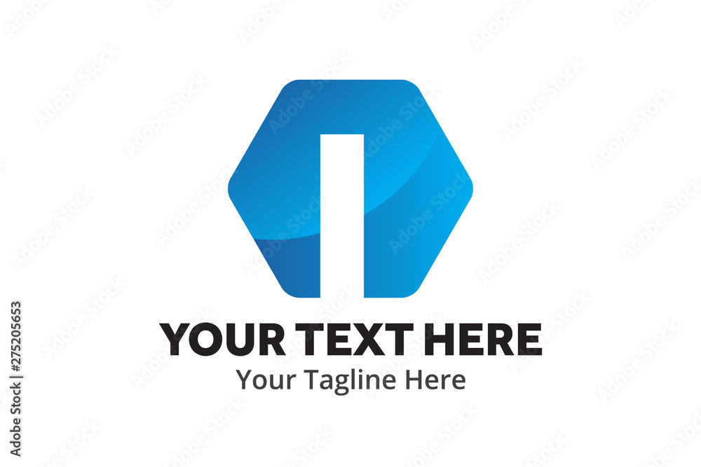 alphabetical i letter logo creative design in flat style with color alphabetical i letter logo creative design in flat style with color