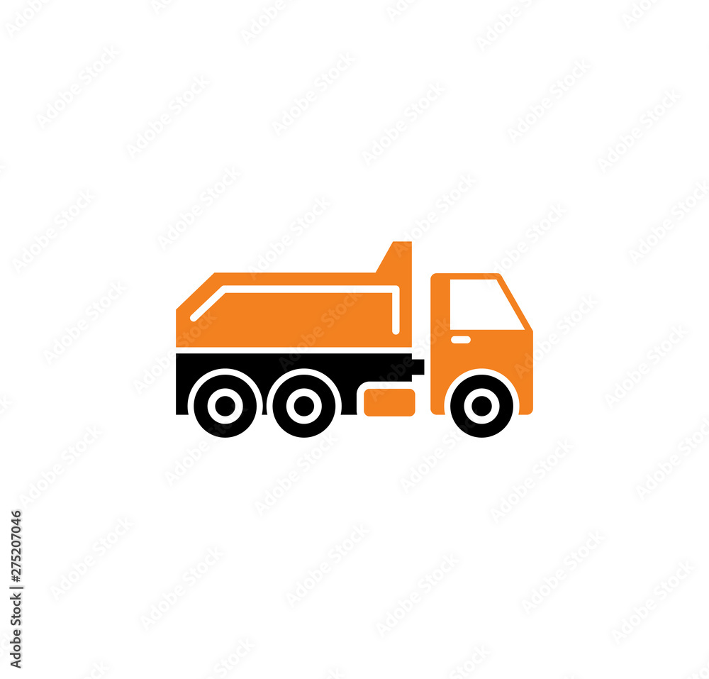 Heavy vehicle related icon on background for graphic and web design. Simple illustration. Internet concept symbol for website button or mobile app. Heavy vehicle related icon on background for graphic and web design. Simple illustration. Internet concept symbol for website button or mobile app.
